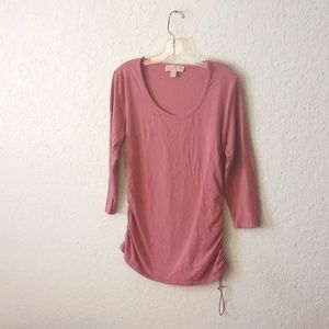 sz XL Michael Kors mauve long sleeve